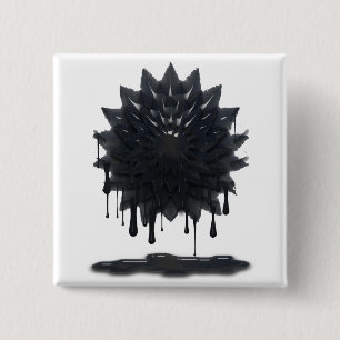 Badge Carré 5 Cm Déversement d'hydrocarbures