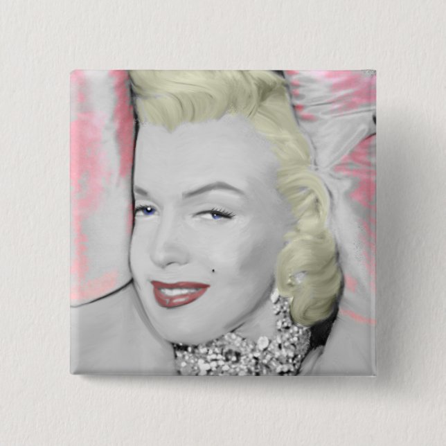 Badge Carré 5 Cm Diamants 2 (Devant)