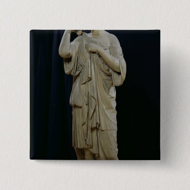 Badge Carré 5 Cm Diana de Gabii (Devant)