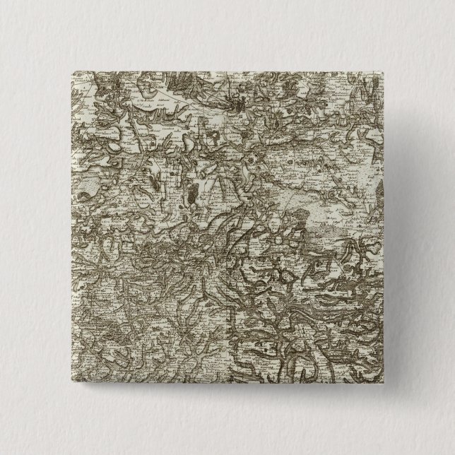 Badge Carré 5 Cm Dinan (Devant)