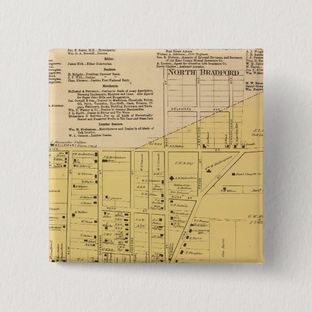 Badge Carré 5 Cm Dinde (Devant)