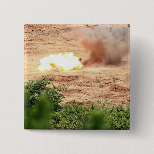 Badge Carré 5 Cm Dix blocs de moitié-livre de TNT