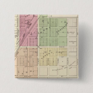 Badge Carré 5 Cm Dixon