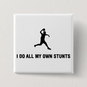 Badge Carré 5 Cm Dodgeball