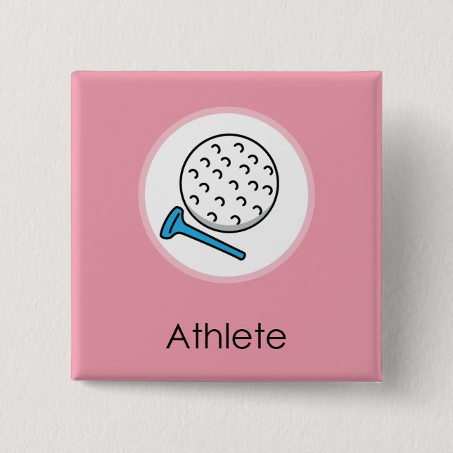 Badge Carré 5 Cm Doljabi Doljanchi Dol Coréen 1er premier anniversa (Devant)