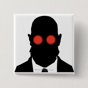Badge Carré 5 Cm Dr Hugo Strange Silo