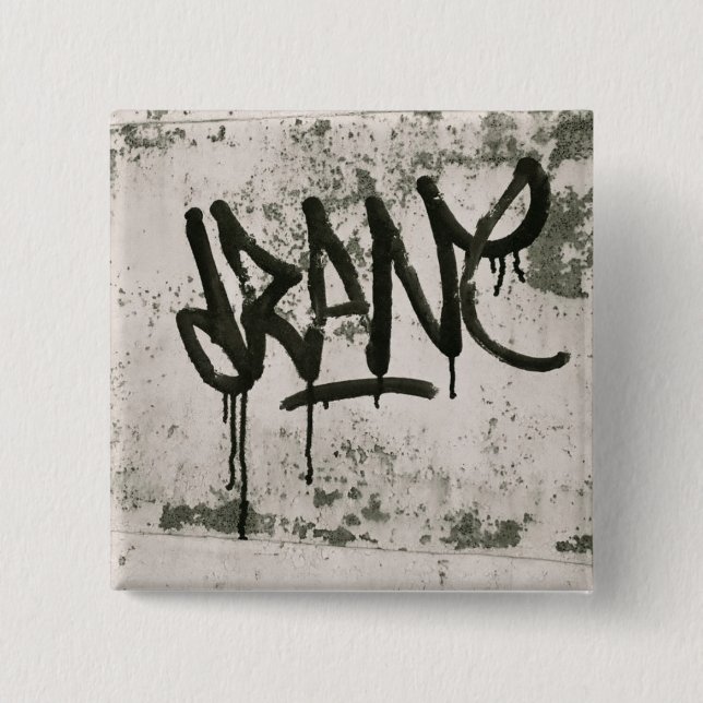 Badge Carré 5 Cm Drane (Devant)