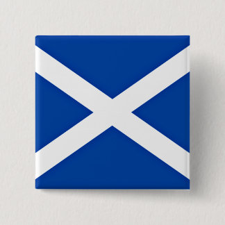 Badge Carré 5 Cm Drapeau écossais