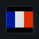 Badge Carré 5 Cm drapeau français<br><div class="desc"></div>