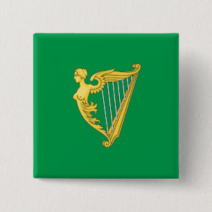 Badge Carré 5 Cm Drapeau républicain irlandais