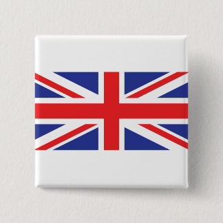 Badge Carré 5 Cm Drapeau Royaume-Uni/Union Jack