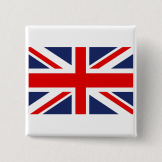 Badge Carré 5 Cm Drapeau Union Jack - Royaume-Uni