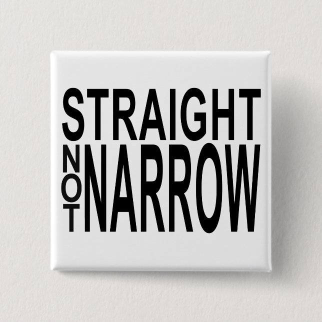 Badge Carré 5 Cm droit non étroit (Devant)