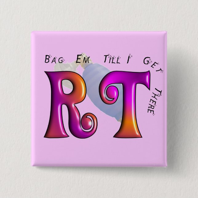 Badge Carré 5 Cm Droite "fin de support de bâillon jusqu'à ce que (Devant)