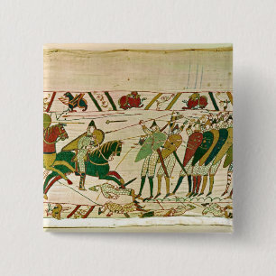 Badge Carré 5 Cm Duc William Exhorts ses troupes