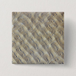 Badge Carré 5 Cm Dunes de sable dans l'erg de Fachi-Bilma