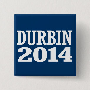 BADGE CARRÉ 5 CM DURBIN 2014