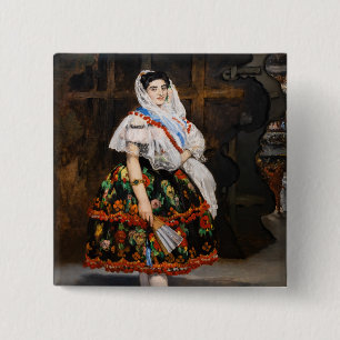 Badge Carré 5 Cm Edouard Manet - Lola de Valence