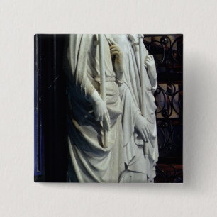 Badge Carré 5 Cm Effigies de Philippe III