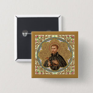 Badge Carré 5 Cm Église Saint-Peter Claver (BK 058) Square