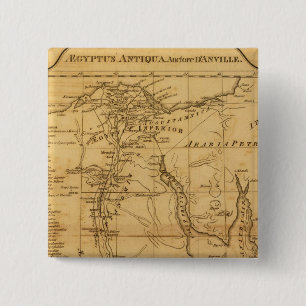 Badge Carré 5 Cm Égypte ancienne 3