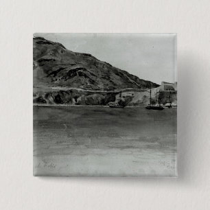 Badge Carré 5 Cm EL-Kebir de Mers, Algérie