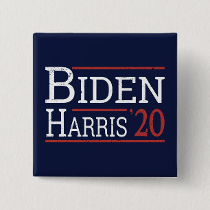 Badge Carré 5 Cm Election 2020 - Biden Harris I