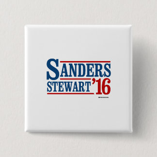 Badge Carré 5 Cm Élisez les ponceuses Stewart 2016