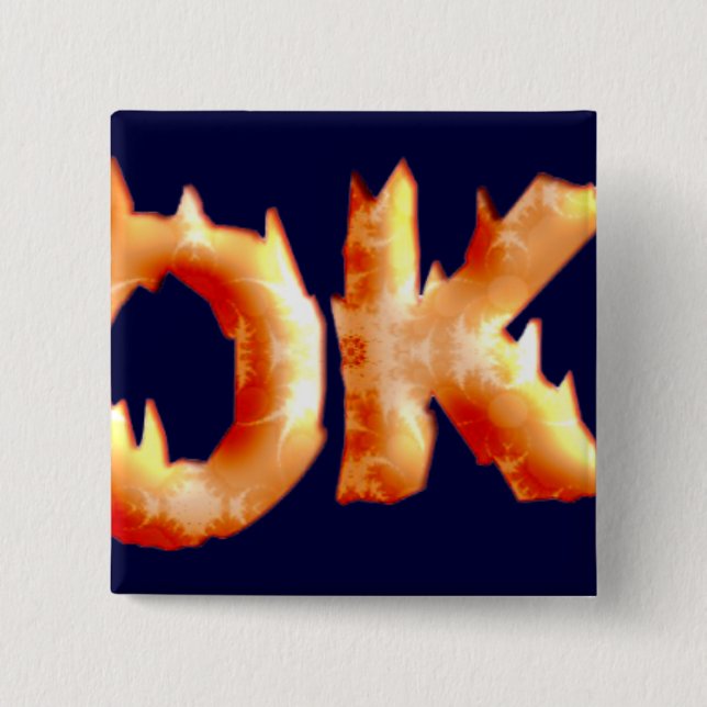 Badge Carré 5 Cm Elokut (Devant)