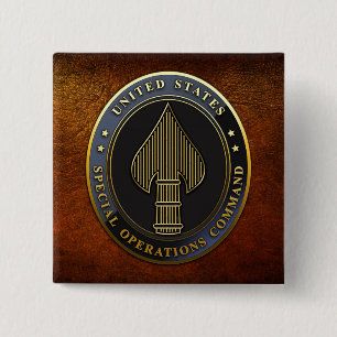 Badge Carré 5 Cm Emblème USSOCOM