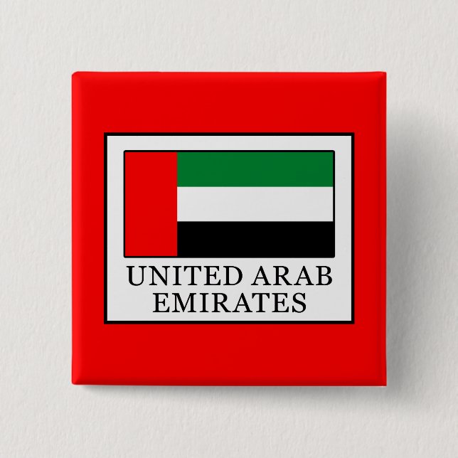 Badge Carré 5 Cm Émirats arabes unis (Devant)