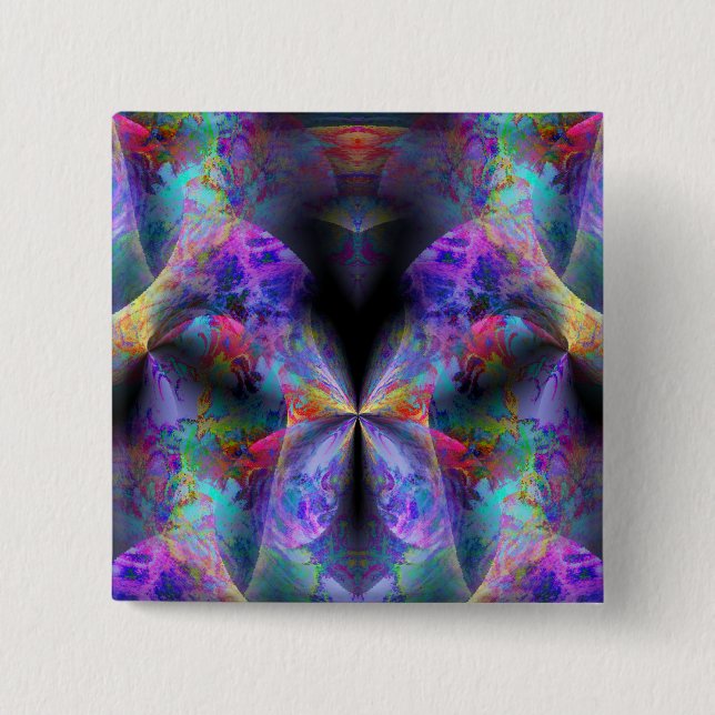 Badge Carré 5 Cm Empereur de Mars (Devant)