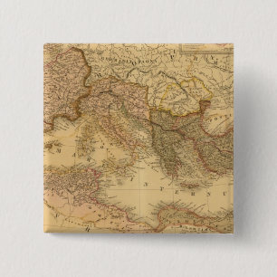 Badge Carré 5 Cm Empire romain 2