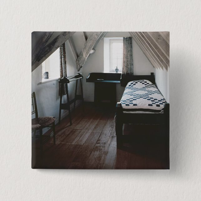 Badge Carré 5 Cm Enfoncez, rail de serviette conçu par brun de Ford (Devant)