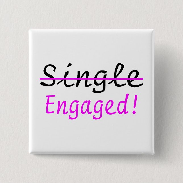 Badge Carré 5 Cm Engagé (Devant)
