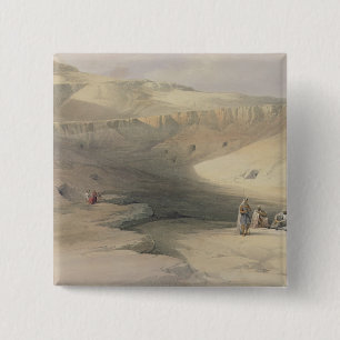 Badge Carré 5 Cm Entrée à la vallée des rois