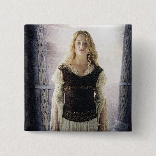 Badge Carré 5 Cm Eowyn sword (Devant)