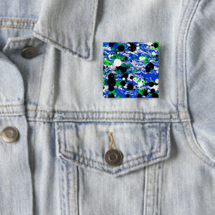 Badge Carré 5 Cm Épingle 3 pouces avec image unique de mon propre a