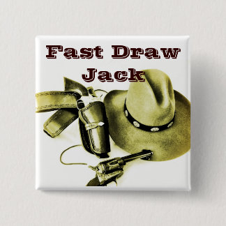 Badge Carré 5 Cm Épingle du bouton de l'alias de tir d'action de co