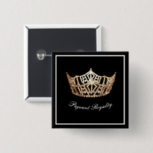 Badge Carré 5 Cm Épingle du bouton du concours