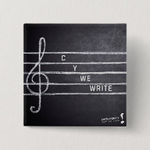 Épinglette de bouton C Y We Write