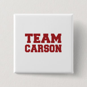 Badge Carré 5 Cm Équipe Carson 2016