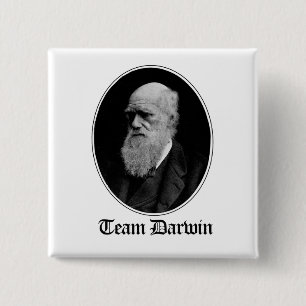Badge Carré 5 Cm Équipe Darwin