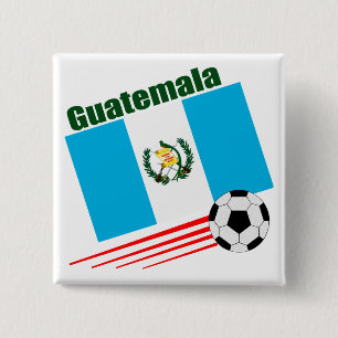 Badge Carré 5 Cm Équipe de football du Guatemala