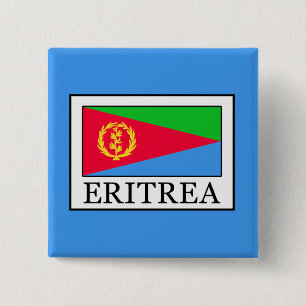 Badge Carré 5 Cm Érythrée