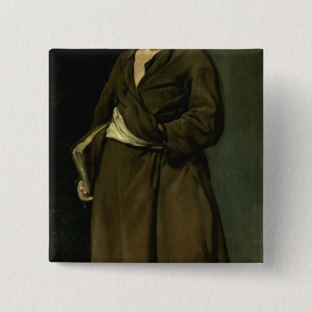 Badge Carré 5 Cm Ésope, 1640 (Devant)