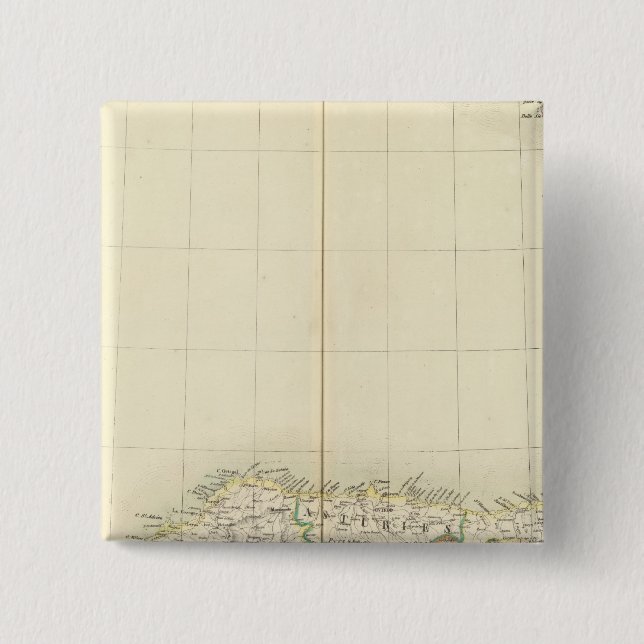 Badge Carré 5 Cm Espagne, Europe 18 (Devant)