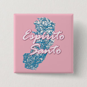 Badge Carré 5 Cm Espirito Santo