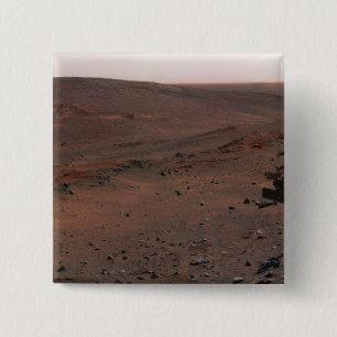 Badge Carré 5 Cm Esprit de Rover d'exploration de Mars