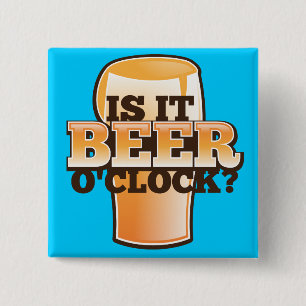 Badge Carré 5 Cm Est il conception relative au temps d'alcool heure
